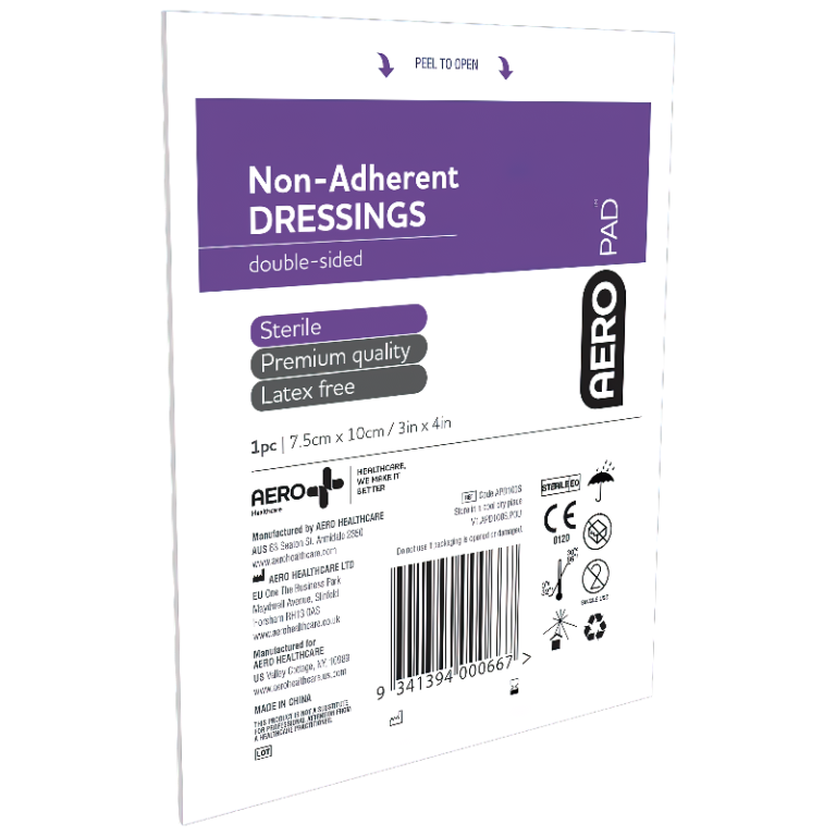 Aeropad Non Adherent Dressing 10 X 7 5cm Individual LFA