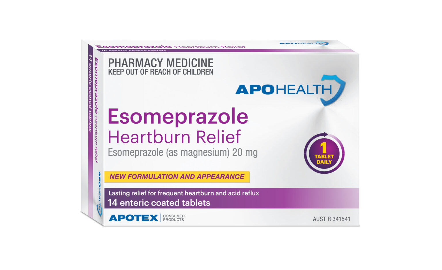 Apohealth Esomeprazole Tabs Mg Blister Pack S Lfa First Response