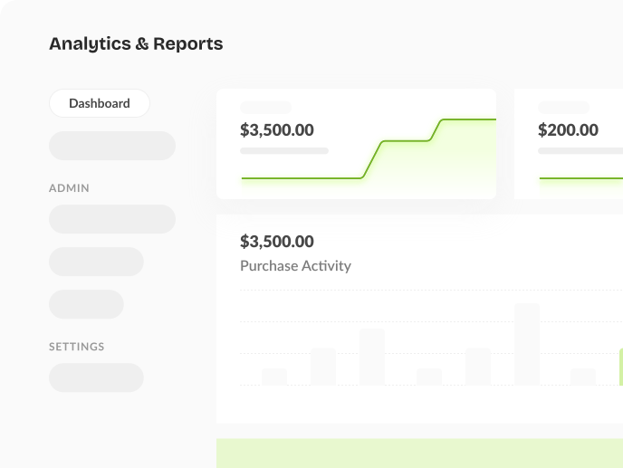 Analytics & Reports - B2B offering feature image
