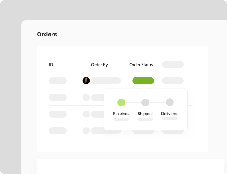 Track Order Progress