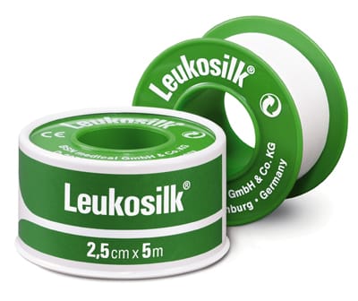 Leukosilk 2.5cm x 5m Individual - LFA First Response