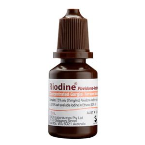 products RIODINE gargle 15ml bottle lg