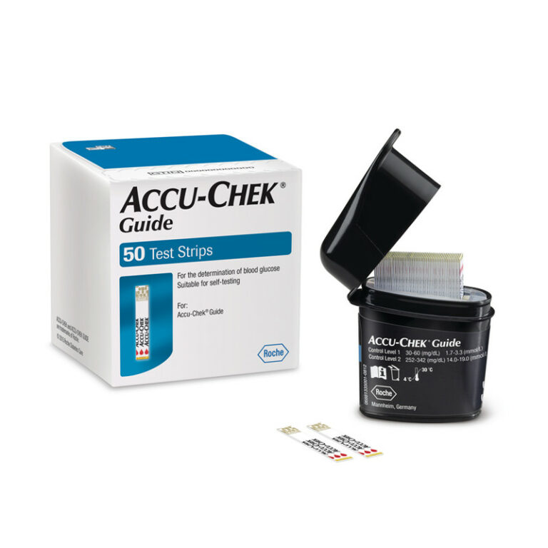 Accu-Chek Guide Me Blood Glucose Test Strips - Pack Of 100 - LFA