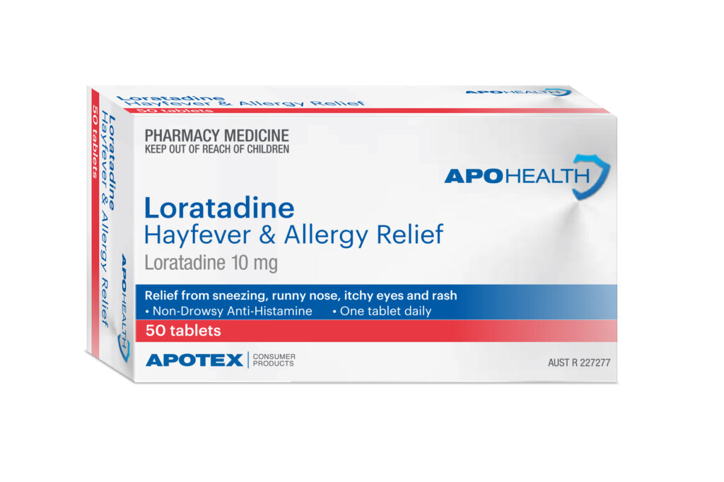 ApoHealth Loratadine Hayfever And Allergy Relief 10mg Tablets - Box Of ...